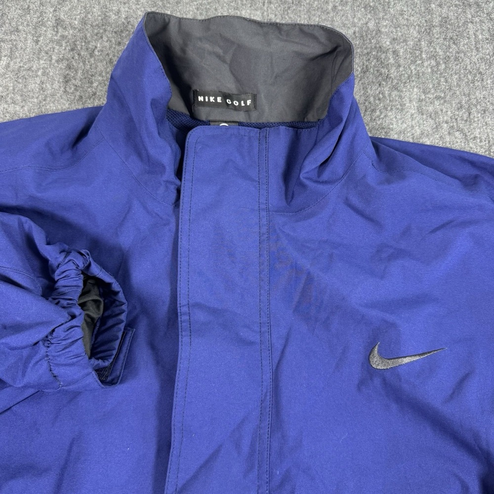 Nike Golf Storm-FIT Jacket Men's XL Blue Full Zip Windbreaker Golf